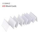 Rewritable 10PCS/20PCS RFID 13.56MHz CUID UID Blank Card Clone Card Copyable Changeable Smart IC S50 Card Duplicator White Cards