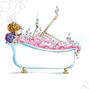 Christmas girls  Transparent Klar Silikon Stempel/Dichtung für DIY scrapbooking/foto album Dekorative klare stempel blätter