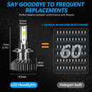 ZTZPIE 6000K HB3 HB4 9005 9006 H1 H7 H4 H11 Bulb Canbus Led Lamp CSP 3570 Car Headlight Fog Light 380W 180000LM White Light