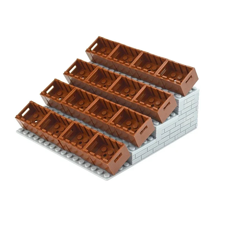 DlY Mini Food Building Block Figures Bread Fish Fruit Chicken Crab Hot Dog Cake Pizze Carrot Box Creative Toys City Parts Brick