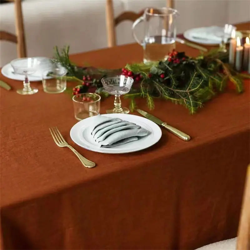 Household Tablecloths, Wedding Parties, Holiday Dining Table Decorations, Kitchen Tablecloths, Soft  Tablecloths