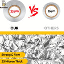 Katbite Aluminum Foil Heavy Duty 18 Inch Wide, Strong Heavy Duty Foil Aluminum Roll Wrap For Commercial Catering, Roasting