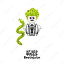 SAW Horror Movie Jack Ripper Mini Action Figures Building Blocks Brick Models Silent Hill Horrifying Chainsaw Man Halloween Toys