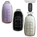 TPU Car Key Case Cover Protector Shell Fob Trim For Chery Tiggo 8-PLUS 8 Pro 7 Pro Arrizo 5-PLUS 2021 Interior Accessories