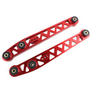 Red Black Silver Pair Billet Aluminum Rear Lower Control Arms for Honda Civic EK 1996-2000 EX Si Chassis Parts