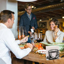 Standing Napkin Dispenser For Table Black Stainless Steel Coffee Cup Butterfly Theme Napkin Holder for Kitchen Restaurant Table