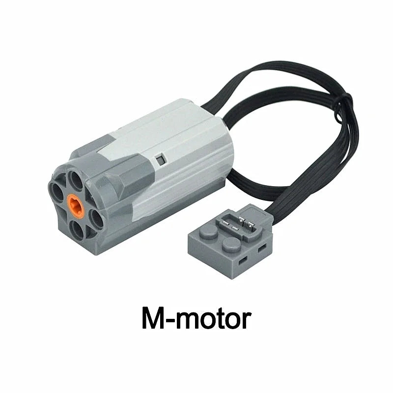 Mini Motor Micro Motor Building Blocks Power Group Module Engine Car Bricks PF Technical Toy for C61018 C61019 Leduo Parts