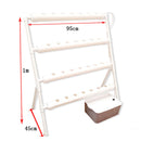 Bymaocar Hydroponic Site Grow Kit 36 Holes 4 Tubes Earthless Plant Growing Systems Flow Deep Water Culture Garden with Pump