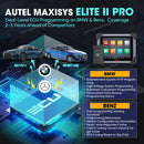 Autel MaxiSys Elite II PRO Diagnostic Scanner J2534 Programming & Coding Tool, 38+ Resets Active Test, CANFD &DoIP, AutoScan 2.0