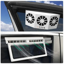 3-Head Cooling Fan USB Powered Car Air Purifier Radiator Fan Window Vent Cool Ventilation Interior Accessories