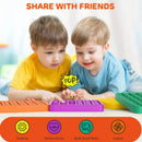 Pop Reliver Stress Souptoy Rainbow Colorful Push Bubble Antistress Adult Children Simple Dimple Relieve Autism Toy Party Gift AM