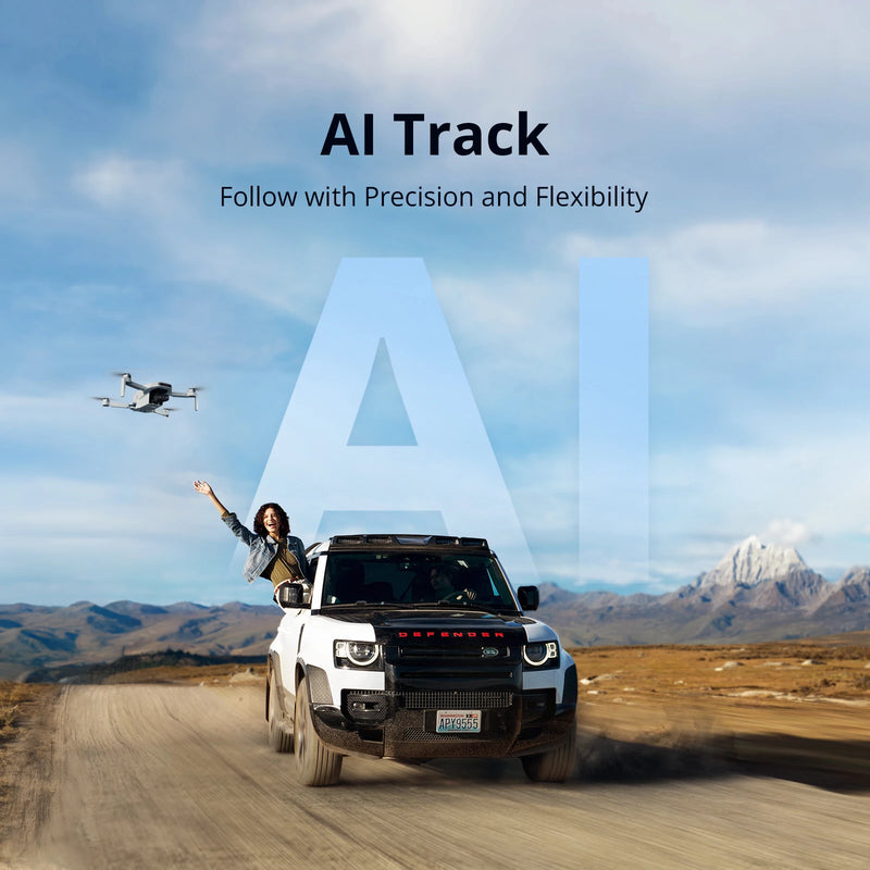 Potensic ATOM 2 3-Axis Gimbal Camera Drone 4K HDR Video, 8K Photo, Vertical Shooting, 10-KM, AI Night Shot Tracking, Under 249g