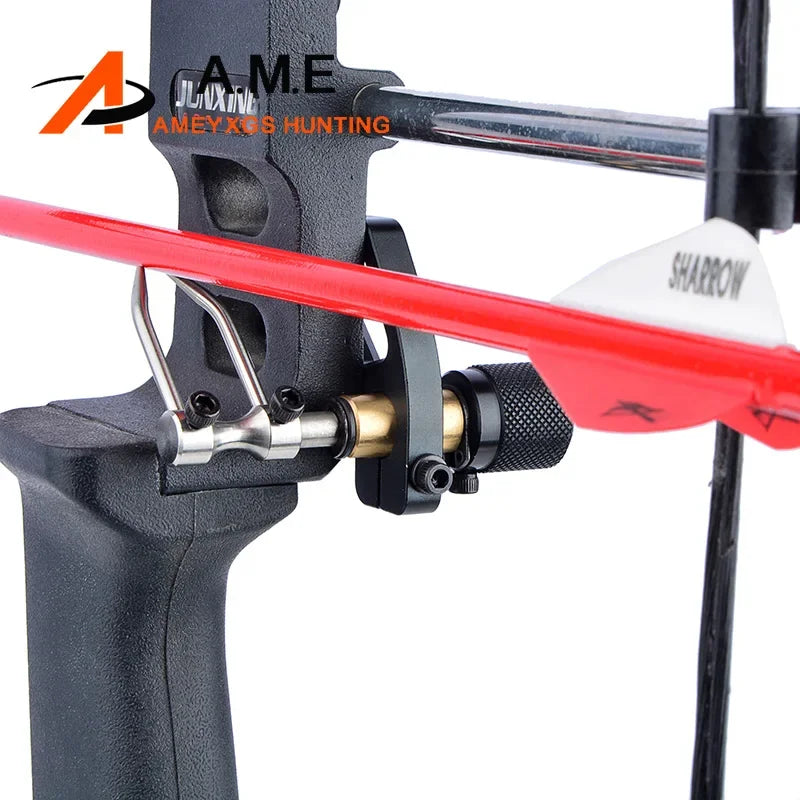 Archery Arrow Rest For Compound Bow Recurve Left/Right Hand Aluminum Alloy Adjustable Shooting Outdoor Hunting Accessory