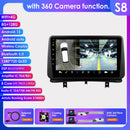 9" Hizpo 2Din Android14 Car Radio for Renault Clio 3 2005 - 2014 Snapdragon 6115 Headunit RDS DSP 4G Auto CarPlay GPS Navigation