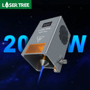 LASER TREE 20W Optical Power Laser Module with Air Assist Nozzle Diode Laser Head for CNC Engraving Cutting Machine DIY Tools