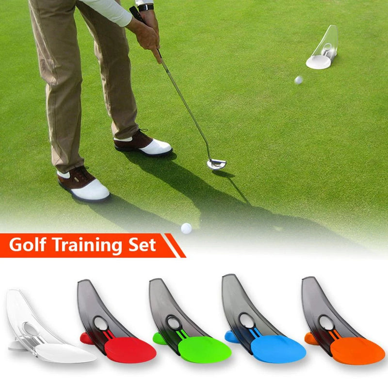 1Pcs Pressure Putting Golf Trainer Aid golf simulator Office Home Carpet Golf Practice Putt Aim For Golf Pressure Putt Trainer