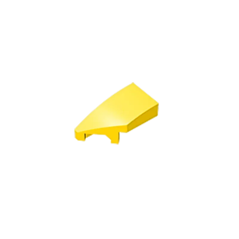 Gobricks 1 Pcs MOC 2 x 1 with Stud Notch Left Bricks Compatible With 29120 1383 1125 Model Building Blocks Parts Kids DIY Toys