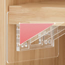 2/4pcs Adhesive Shelf Support Pegs For Kitchen Bedroom Closet Cabinet Shelf Support Clips Wall Hanger Sticker Bracket Holder