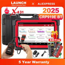2025 NEW LAUNCH X431 CRP919E BT OBD2 Scanner Bidirectional Scan Tool added CAN FD/DoIP OE-Level All System Diagnostic,with BT ad