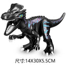 Jurassic Dinosaur Park Dinos World Building Blocks Animals Tyrannosaurus Rex Indominus I-Rex Blue Figures Triceratops Toys