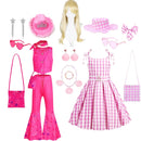 Girls Costume Top+Trousers Kids Halloween Cospaly Princess Christmas Bowknot Fantasy Pageant Disguise Children Clothes