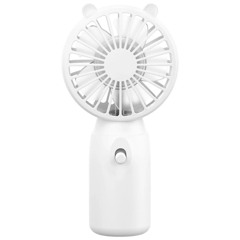 Travel Portable Fan Handheld Mini Fan AA-Battery Powered Super Mute Cooling Fan