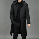 High Quality Winter Parka Men Fashion Long Warm Windbreaker Hooded Casual Thick Warm Men Parka Jacket Windbreaker Coat Men 5XL