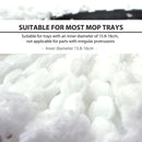 Universal Mop Head Rotating Microfibers Round 16mm Mopping Head Spin Mops Cloth Replacement Clean Tool Refill Mopping Head