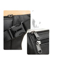 GENODERN Genuine Leather Men's Belt Bag Ultra-Thin Crossbody Bag