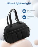 BAGSMART Women's Carry On Pouch Travel Duffel Bag with Shoulder Strap Sport Gym Padded Bag Large Capacity Mommy Diaper Bag