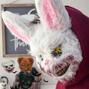Halloween Horror Bloody Head Cover Mask Rabbit Bear Cosplay Mask Carnival Costume Headgear Props Handmade Party Decoration