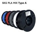 KingRoon 5KG 10KG PLA PETG Filament 1.75mm 3D Printer Plastic No Bubble Spool 3D Printing Materials for 3D Printers