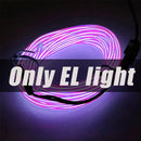 EL Wire 5/4/3/2/1Color 1M Illuminated Lights with Neon Lights DIY Combination Multicolor Lights AA Batteries USB Prom LED Strips