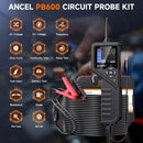 ANCEL PB600 Car Battery Tester Rleay Test Power Probe Circuit Tester Kit Electrical Integrated Auto Battery System Diagnostic