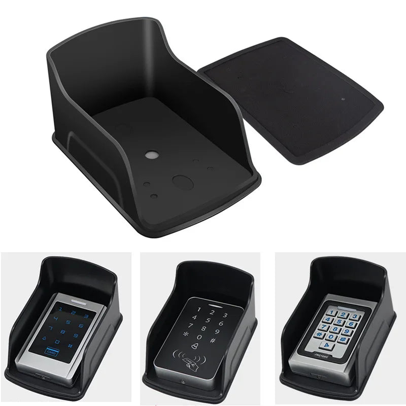 1PCS Plastic Waterproof Rain Cover For Access Control Keypad Controller/Switches Rainproof Sun Protection Shell Black