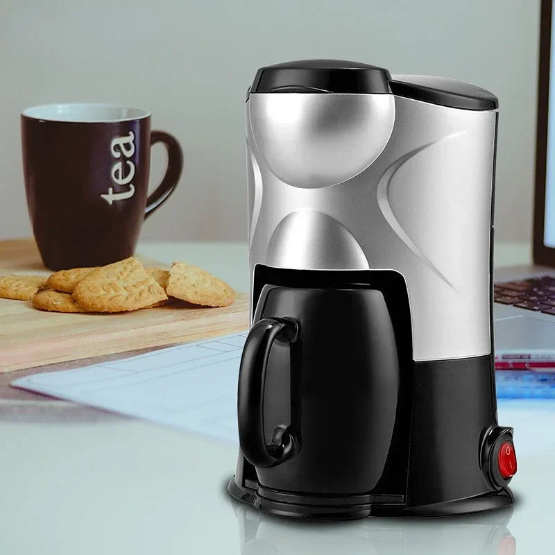 Coffee machine automatic household mini American drip coffee maker tea maker  coffee maker espresso with grinder