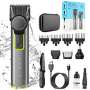 Xiaomi Youpin New Men's Grooming Kit MultiFunction IPX5 Waterproof Pro Electric Hair Clipper 4-in-1 Shaver Nose Hair Trimmer Set