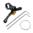 MTB Bicycle Seat Post Control Lever Adjustable Bicycle Dropper Line Controller for 22.2mm External Internal Routing Droppers