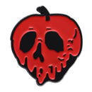 Magic Wizard Potion Red Skull Brooch Custom Dark Black Punk Metallic Badge Enamel Pin Halloween Medal Jewelry Wholesale