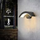 24W LED Modern Outdoor Wall Sconces,Warm White 3000K LED Wall Lamp, Outdoor Wall Light for Terrace Gardens Pathway