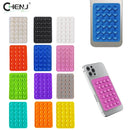 Multifunction Silicone Suction Pad For Mobile Phone Fixture Suction Cup Backed Adhesive Silicone Rubber Sucker Pad For Fixed Pad