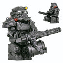 MOC Military Armor Soldiers Mini Anime Action Figures Weapons Robots Mecha Building Blocks Bricks DIY Toys for KIDS gift