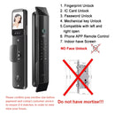 3D Face Recognition Smart Lock with Face Recognition Fingerprint APP Control HD Camera Video Doorbell