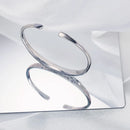 925 sterling silver Bracelets for Women and Men Hand Crafted Hammered Cuff Bangle Bracelet Rock Punk Gift Fine Jewelry USA Stock