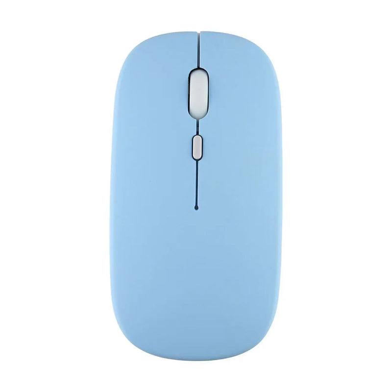 Macaron Rechargeable Wireless Bluetooth Mouse 2.4G USB Mice For Android Windows Tablet Laptop Notebook PC For IPAD Mobile