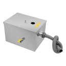 20L Oil Water Interceptor Grease Trap Waste Water Treatment Tool Kit for Restaurant Kitchen