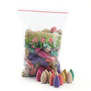 50Pcs Household Natural Reflux Tower Incense Tea Smoke Backflow Incense Or Gourd Burner Fragrant Reflux Aromatherapy Cones