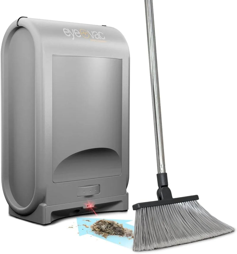 EyeVac Pro Touchless Vacuum Automatic Dustpan - Ultra Fast & Powerful - Great for Sweeping Salon Pet Hair Food Dirt Kitchen