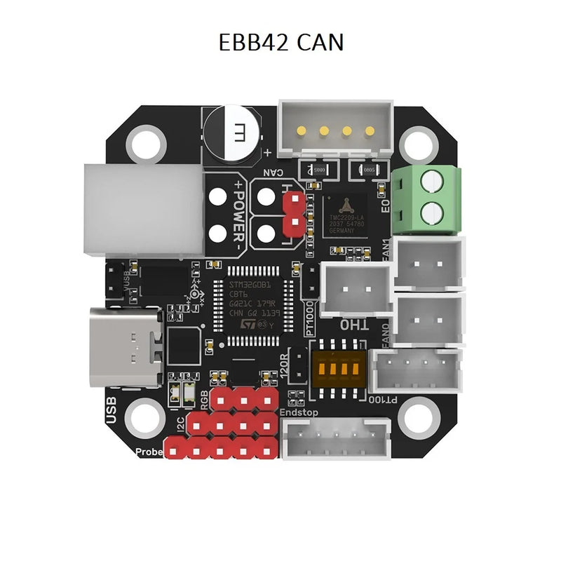 BIGTREETECH EBB36 EBB42 CAN V1.2 Board Support Canbus PT100 For Klipper Hotend HeadTool 36 stepper motor Ender3 3d Printer Parts