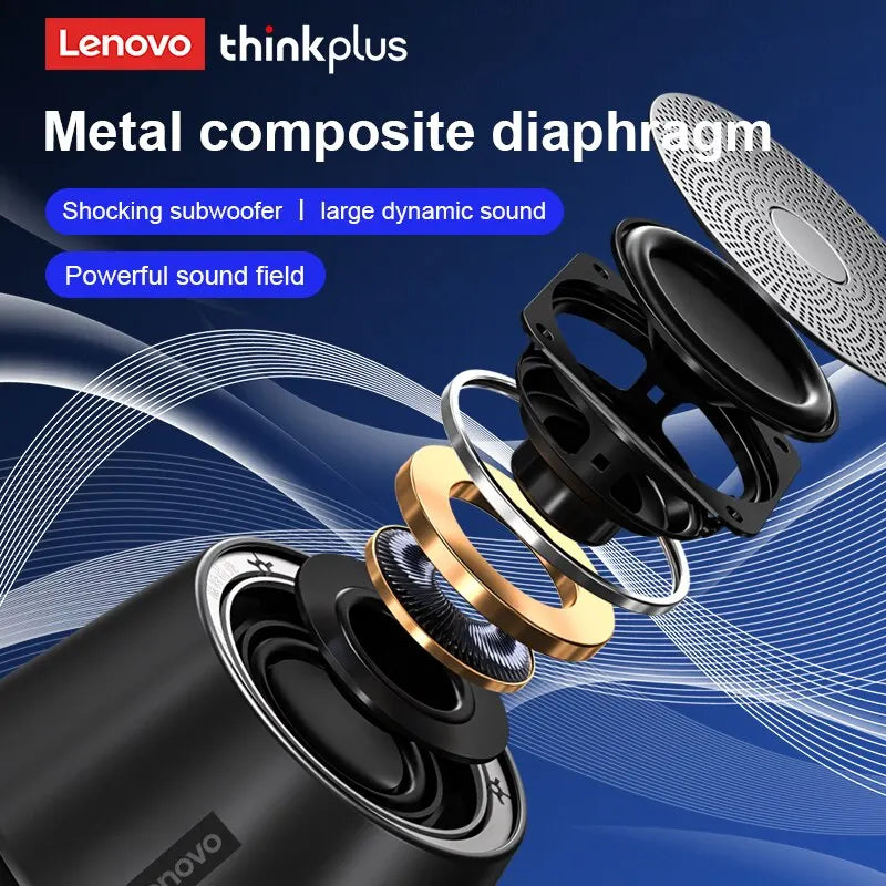 Original Lenovo K3 Pro 5.0 Portable Bluetooth Speaker Stereo Surround Wireless Bluetooth Speakers Audio Player Loudspeaker